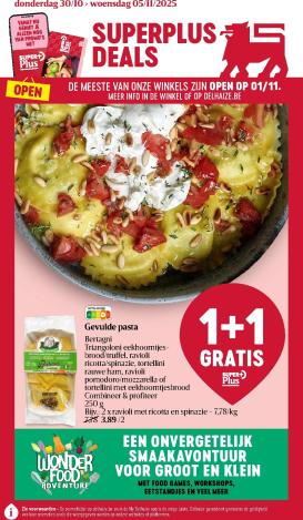delhaize - De Delhaize folder geldig vanaf 30/10 t/m 05/11