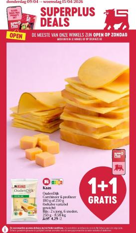 delhaize - De Delhaize folder geldig vanaf 09/04/2026 t/m 15/04/2026