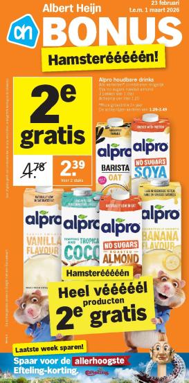 albert-heijn - De Albert Heijn folder geldig vanaf 23/02/2026 t/m 01/03/2026