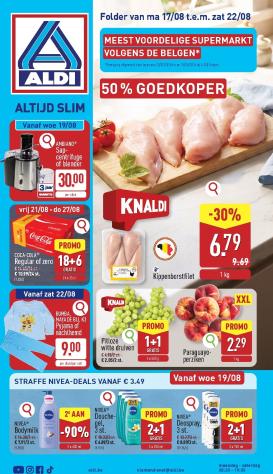 aldi - ALDI folder voor volgende week van maandag 17/08/2026 tot zaterdag 22/08/2026
