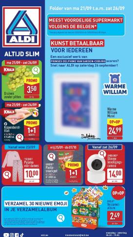 aldi - ALDI folder voor volgende week van maandag 21/09/2026 tot zaterdag 26/09/2026