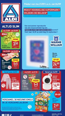 aldi - Huidige ALDI folder geldig van maandag 21/09/2026 tot zaterdag 26/09/2026
