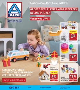 aldi - De ALDI - Themaspecial speelgoed folder geldig vanaf 05/11 t/m 08/11