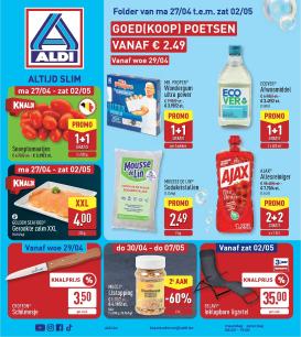 aldi - ALDI folder voor volgende week van maandag 27/04/2026 tot zaterdag 02/05/2026