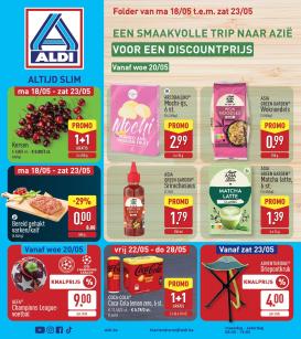 aldi - ALDI folder voor volgende week van maandag 18/05/2026 tot zaterdag 23/05/2026