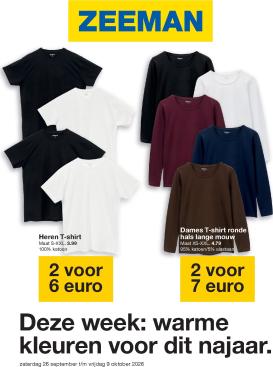 zeeman - Zeeman folder voor volgende week van zaterdag 26/09/2026 tot vrijdag 09/10/2026
