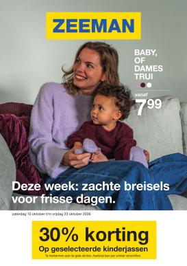 zeeman - Zeeman folder voor volgende week van zaterdag 10/10/2026 tot vrijdag 23/10/2026