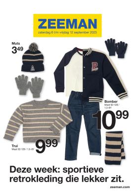 zeeman - Zeeman folder geldig vanaf 06/09 - 12/09
