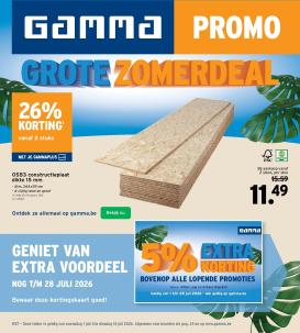 gamma - Huidige Gamma folder geldig van woensdag 01/07/2026 tot dinsdag 14/07/2026