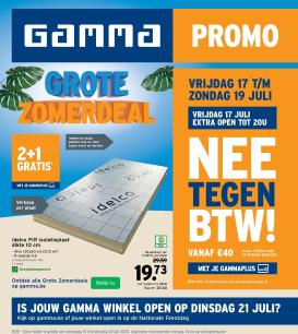 gamma - Huidige Gamma folder geldig van woensdag 15/07/2026 tot dinsdag 28/07/2026