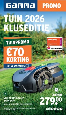 gamma - De Gamma - Tuinspecial folder geldig vanaf 11/02/2026 t/m 14/06/2026
