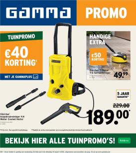 gamma - De Gamma folder geldig vanaf 25/02/2026 t/m 10/03/2026