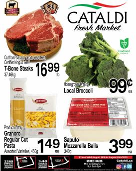 cataldi-fresh-market - Cataldi Fresh Market flyer valid from 08-20 - 08-26