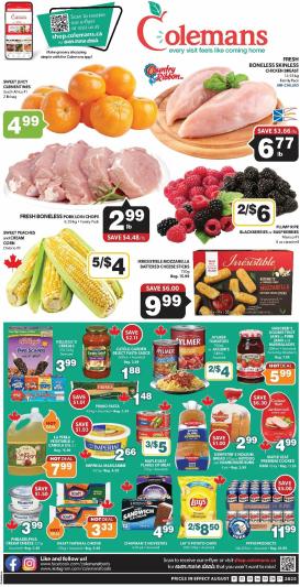 colemans - Colemans flyer valid from 08-21 - 08-27