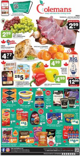 colemans - Colemans flyer valid from 09-04 - 09-10