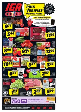 iga - IGA - New Brunswick flyer valid from 09-04 - 09-10