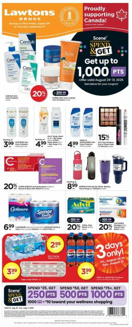 lawtons - Lawtons flyer valid from 08-29 - 09-04