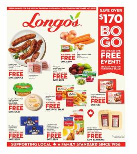 longo-s - Longo's flyer valid from 09-04 - 09-10