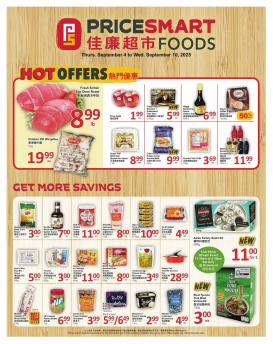 pricesmart-foods - PriceSmart Foods flyer valid from 09-04 - 09-10
