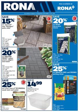 rona - Rona flyer valid from 09-04 - 09-10