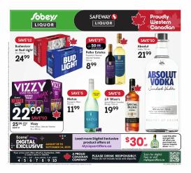 sobeys-liquor - Sobeys Liquor flyer valid from 09-04 - 09-10