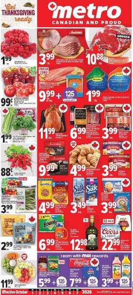 metro - New Metro - Thanksgiving Specials Flyer for This Week – 2026-10-01 to 2026-10-07
