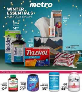 metro - Metro - Pharmacy Flyer Valid From 11-27 to 12-03