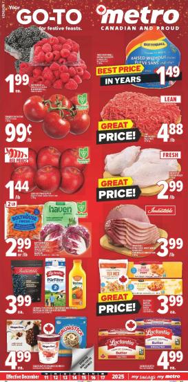 metro - Metro Flyer Valid From 12-11 to 12-17