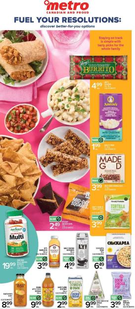 metro - Metro - Health and Wellness Flyer Valid From 01-08 to 01-14