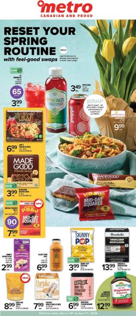 metro - Metro - Health & Wellness Flyer Valid From 2026-03-19 to 2026-04-01