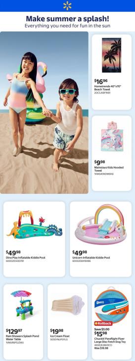 walmart - New Walmart - Summer Outdoor Guide Flyer for This Week – 2026-06-04 to 2026-06-17