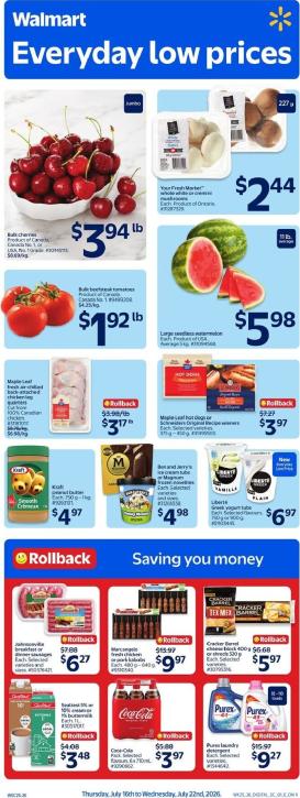 walmart - Walmart Flyer Valid from 2026-07-16 to 2026-07-22