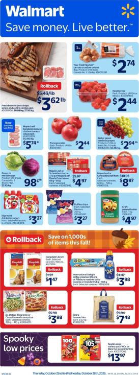 walmart - Walmart Flyer Valid from 2026-10-22 to 2026-10-28