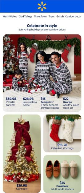 walmart - Walmart - Celebrate in style Flyer Valid From 10-29 to 11-26