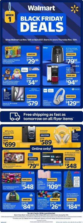 walmart - Walmart - Black Friday Flyer Valid From 11-12 to 11-19
