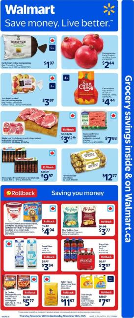walmart - Walmart Flyer Valid From 11-20 to 11-26