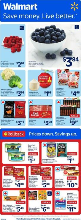 walmart - Walmart Flyer Valid From 01-29 to 02-04