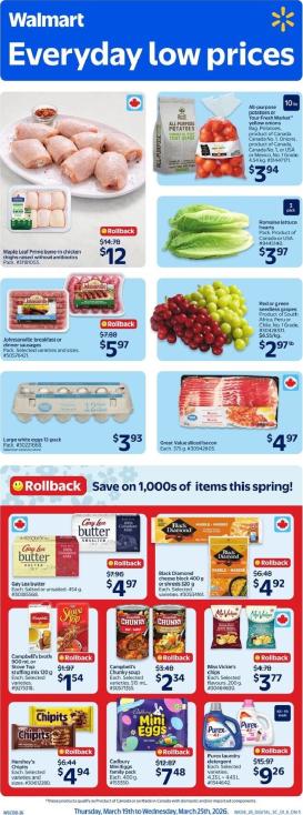 walmart - Walmart Flyer Valid From 2026-03-19 to 2026-03-25