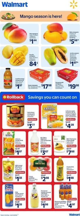 walmart - New Walmart - Mango Season Flyer for This Week – 2026-04-23 to 2026-05-06