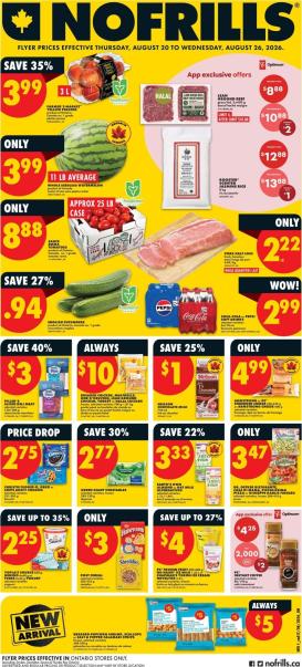 no-frills - New No Frills Flyer for This Week – 2026-08-20 to 2026-08-26