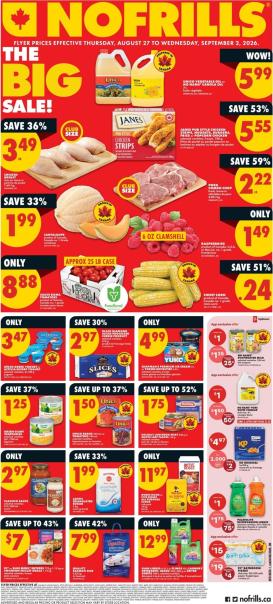 no-frills - New No Frills Flyer for This Week – 2026-08-27 to 2026-09-02