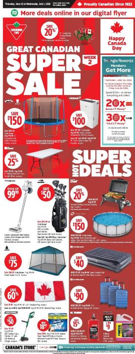 canadian-tire - Canadian Tire Flyer Valid from 2026-06-25 to 2026-07-01