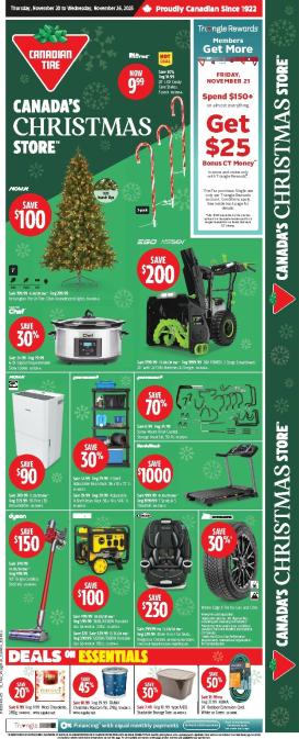 canadian-tire - Canadian Tire Flyer Valid From 11-20 to 11-26