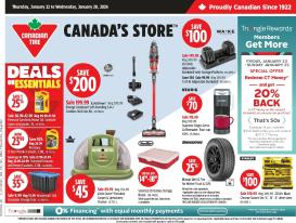 canadian-tire - Canadian Tire Flyer Valid From 01-22 to 01-28