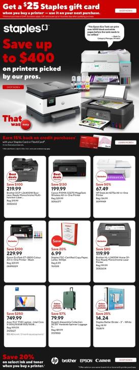 staples - Staples Flyer Valid From 2026-03-20 to 2026-03-26