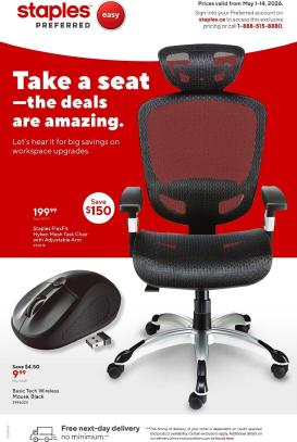 staples - Staples - Business Flyer Valid from 2026-05-01 to 2026-05-14
