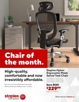 staples - Staples - Business Flyer Valid from 2026-05-04 to 2026-05-31