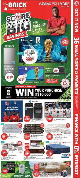 the-brick - The Brick - Score Big Flyer Valid from 2026-06-05 to 2026-06-17