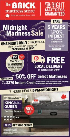 the-brick - The Brick Mattress Store flyer valid from 10-10 - 10-23