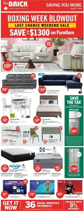 the-brick - The Brick Flyer Valid From 12-30 to 01-12